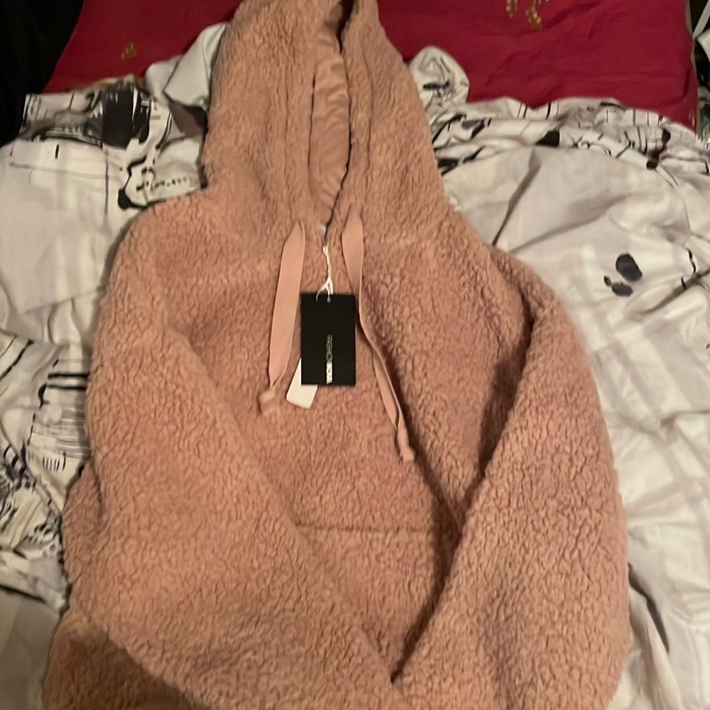Oh so cozy Sherpa pullover